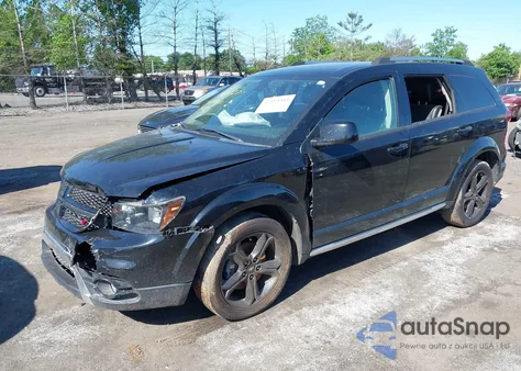 2018 Dodge Journey Crossroad from USA, damaged, VIN 3C4PDCGG5JT505074